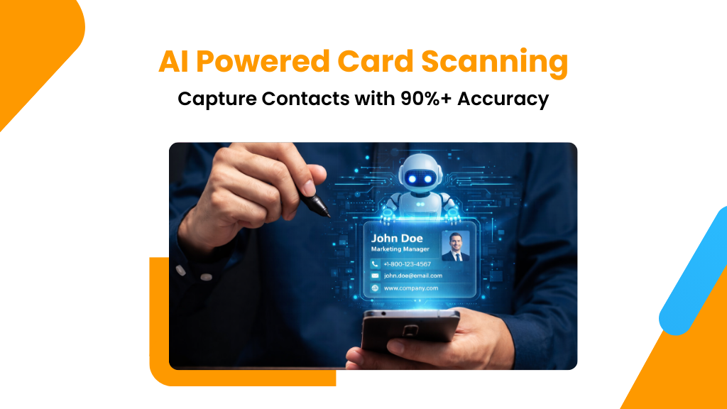 AI Powered Accurate Business Card Scanning